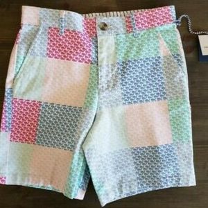Boys Vineyard vines patchwork shorts
